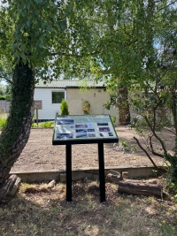 Heritage Board at the Garden Village